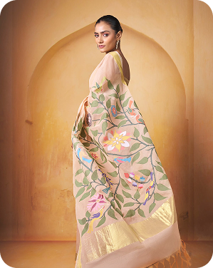 Embroidered Saree